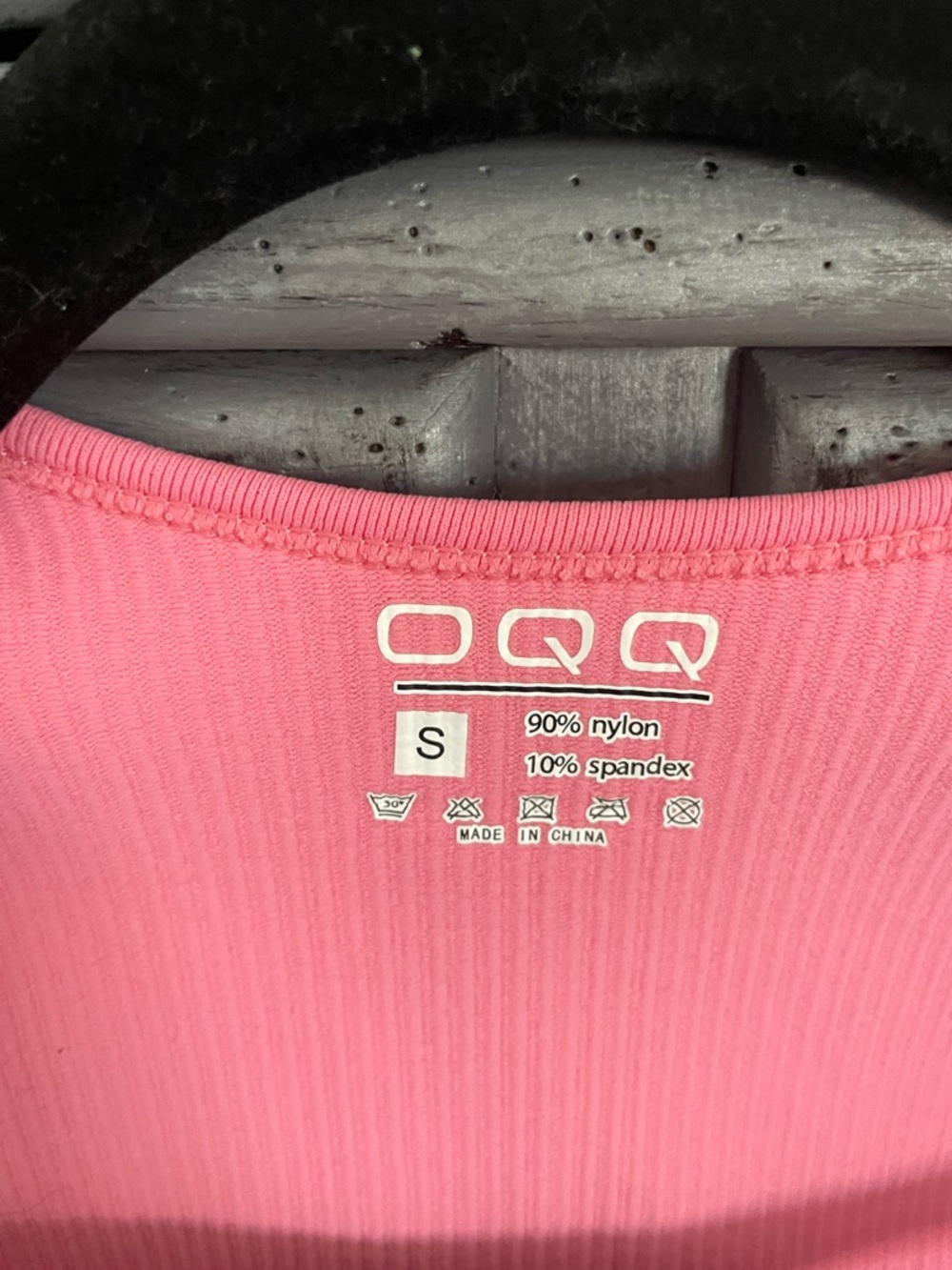 Pink Ribbed Square-Neck Bodysuit - Picture 2 of 2